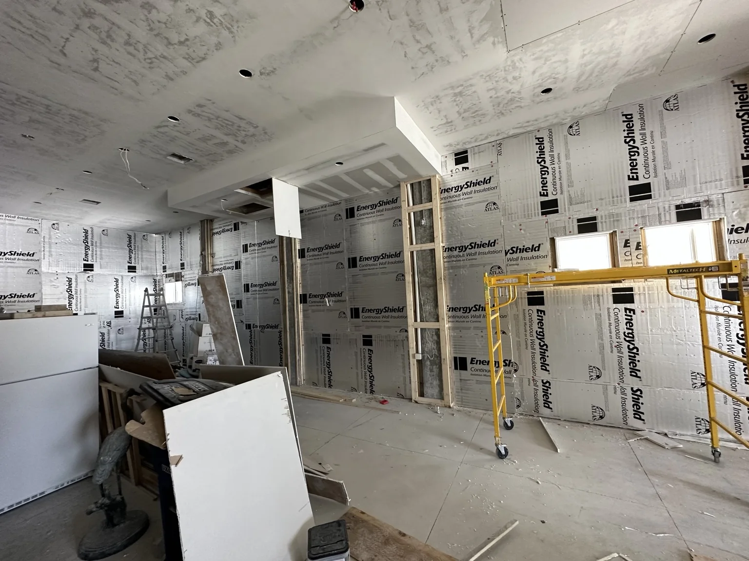 Drywall installation and Level 5 finishing 3