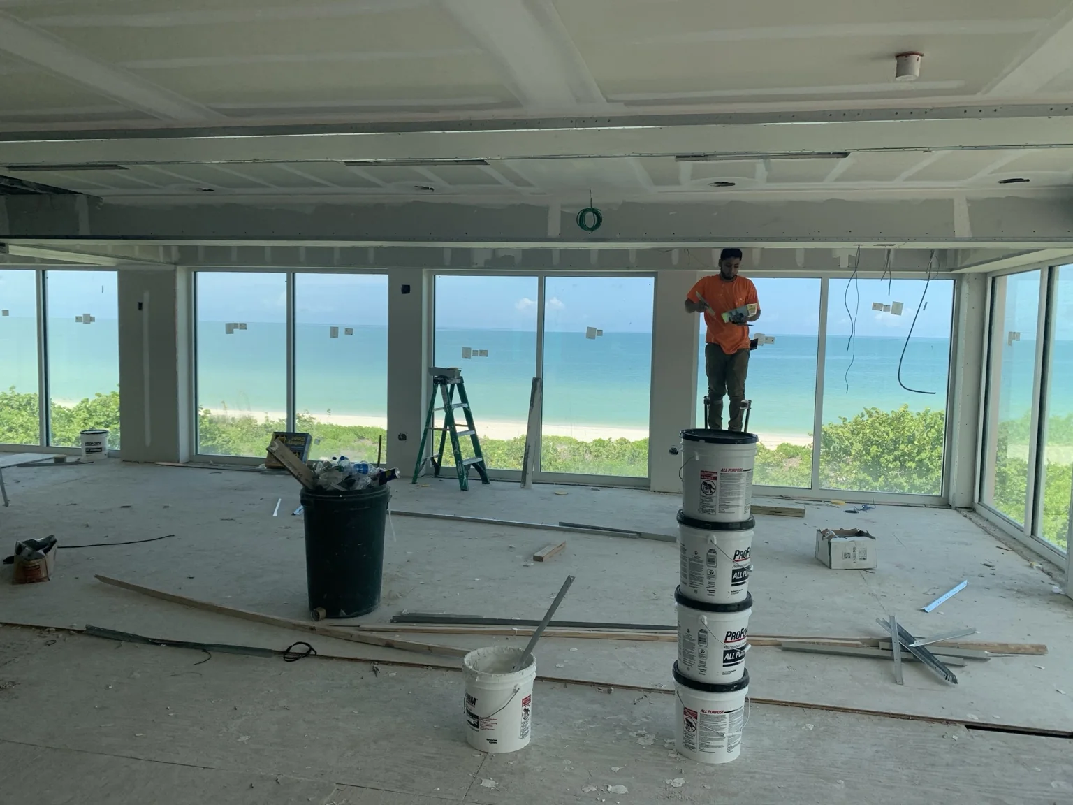 Drywall installation and Level 5 finishing 12