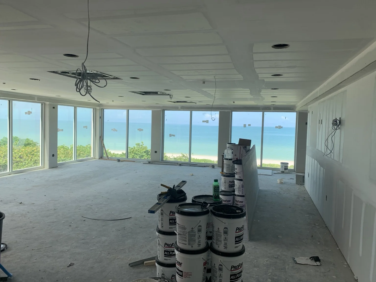 Drywall installation and Level 5 finishing 13