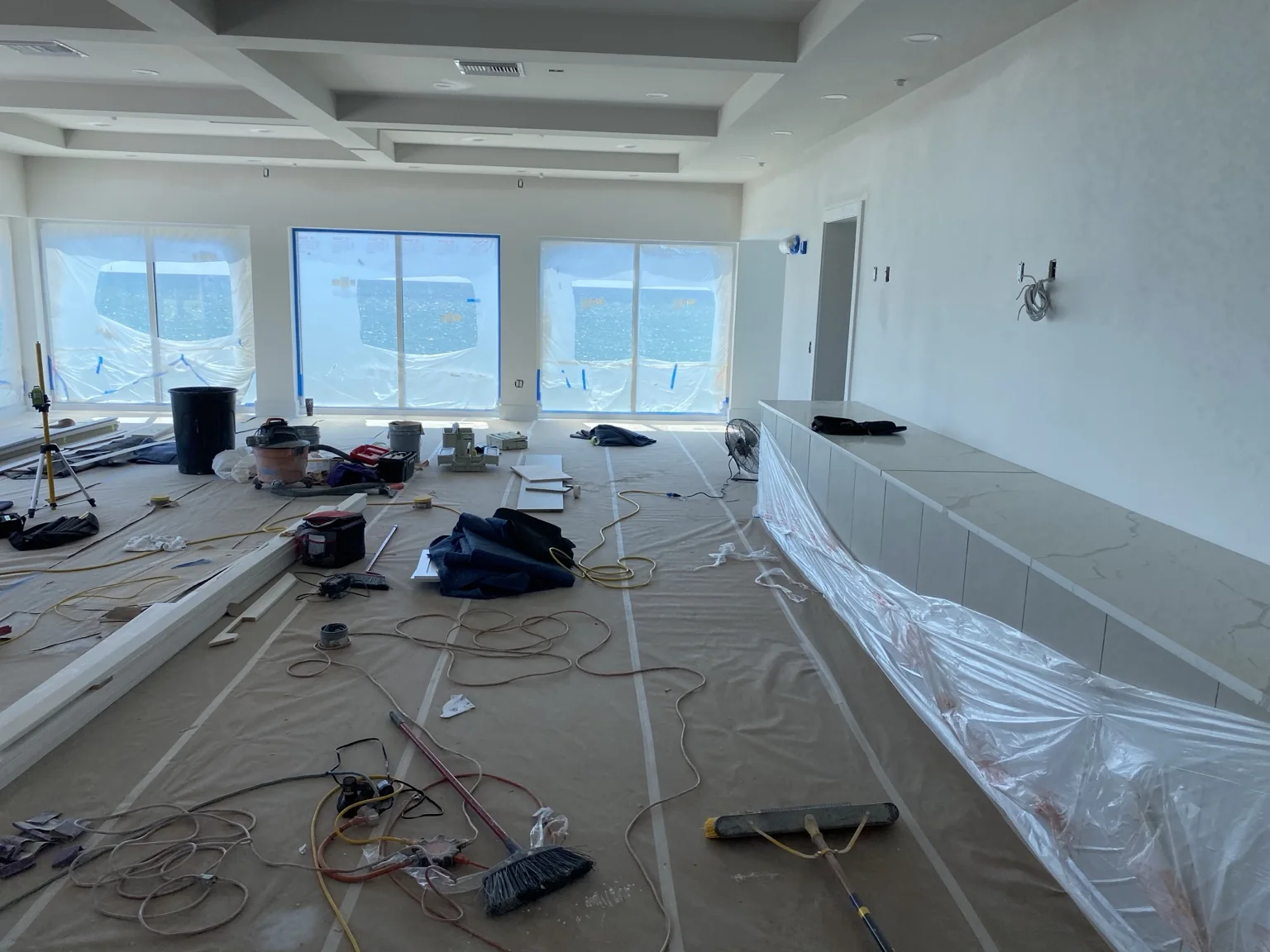 Drywall installation and Level 5 finishing 16