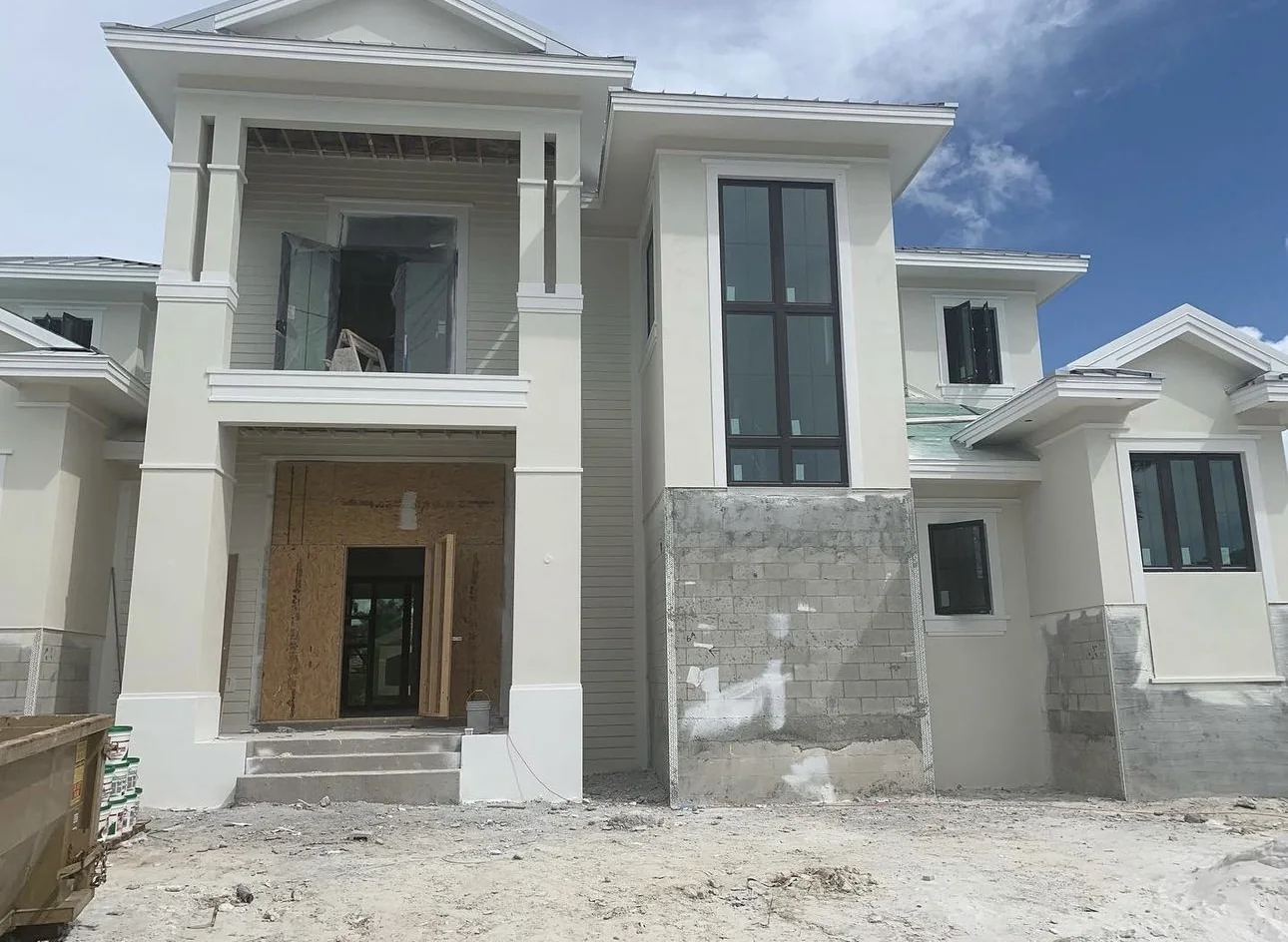 Stucco exterior and finish work 21